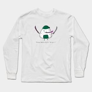 cute onigiri cosplay zoro Long Sleeve T-Shirt